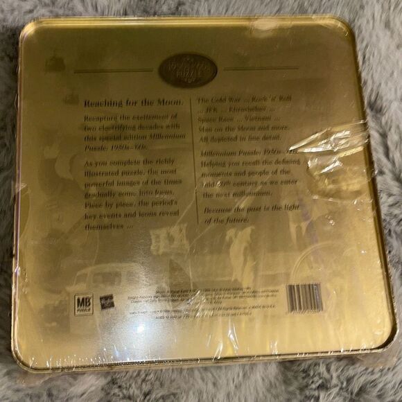 1000 piece puzzle in Tin box Hasbro 1950’s-60s Millennium 1000 pc puzzle - Picture 2 of 9